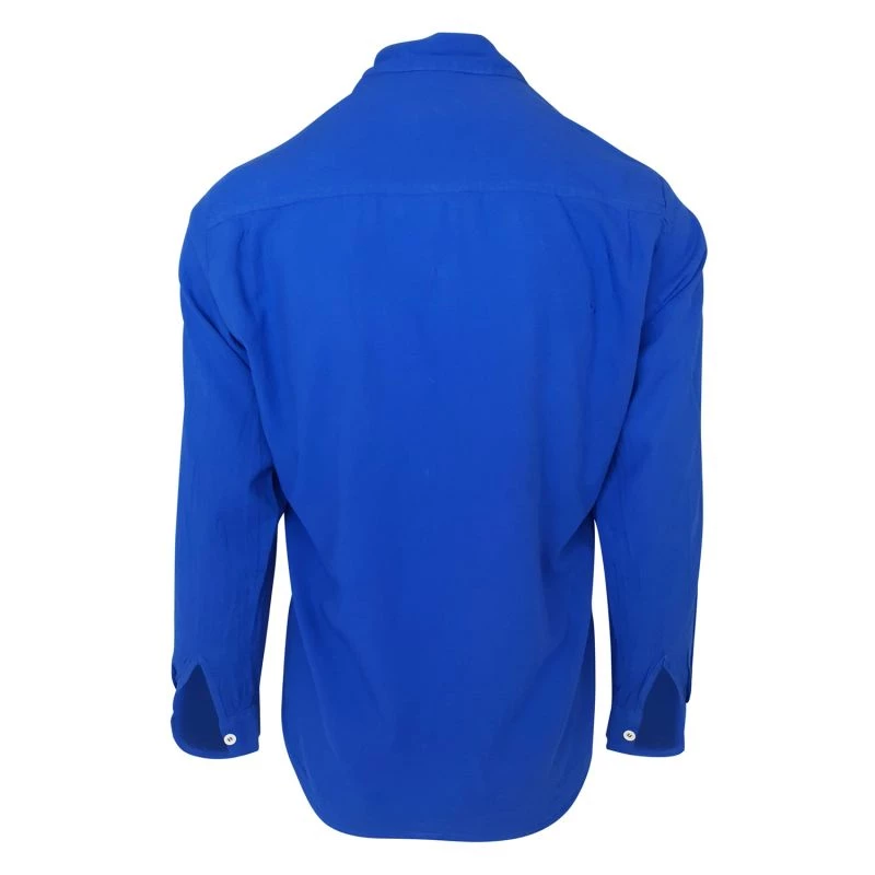 Long Sleeved Cotton Shirt - Lapis By Haris Cotton 3 Long Sleeved Cotton Shirt - Lapis By Haris Cotton - Image 3