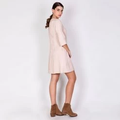 Mini Viscose Flared Dress - Sand By Haris Cotton 7 Mini Viscose Flared Dress - Sand By Haris Cotton -Cheap Haris Cotton Store atbqtmx0jqoyuzyygjjv