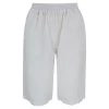 Linen Bermuda - White By Haris Cotton