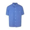 Short Sleeved Front Pocket Linen Shirt- Reggata By Haris Cotton