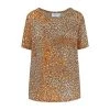 Printed Viscose Top - Ochre By Haris Cotton