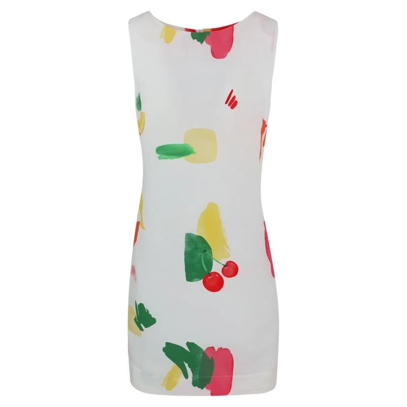 Midi Sleeveless Linen-Blend Dress Cherry Tree By Haris Cotton 1 Midi Sleeveless Linen-Blend Dress Cherry Tree By Haris Cotton