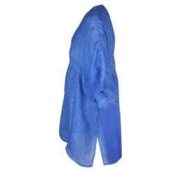 V-Neck Linen Gauze Freddo Dye Loose-Fit Blouse- Aegean Blue By Haris Cotton 6 V-Neck Linen Gauze Freddo Dye Loose-Fit Blouse- Aegean Blue By Haris Cotton -Cheap Haris Cotton Store erkwxnb4lbnsfo1zpkke