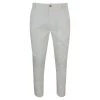 Straight Leg Pockets Pants - White By Haris Cotton
