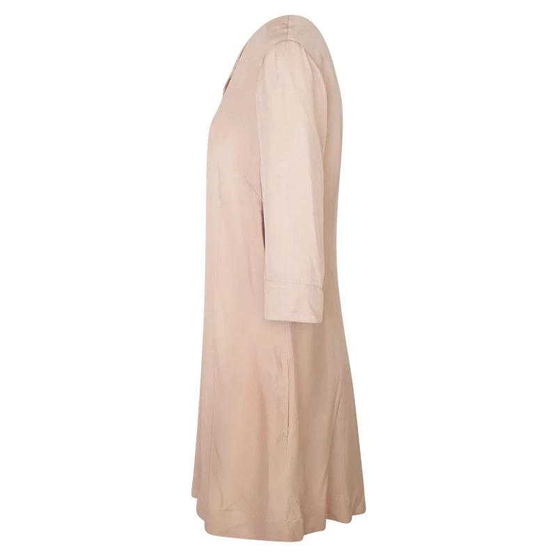 Mini Viscose Flared Dress - Sand By Haris Cotton 3 Mini Viscose Flared Dress - Sand By Haris Cotton - Image 3