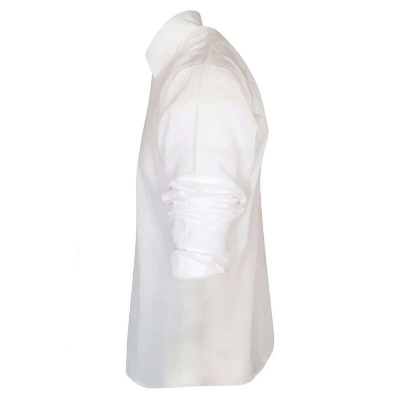 Long Sleeved Cotton Shirt - White By Haris Cotton 2 Long Sleeved Cotton Shirt - White By Haris Cotton - Image 2