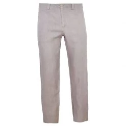 Leonidas Linen Pants Stone Grey By Haris Cotton