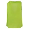 Boat Neckline Sleeveless Linen Top With Deep "V" Back - Spring Green By Haris Cotton