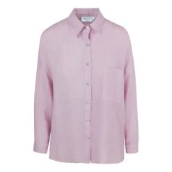 Linen Shirt - Violet By Haris Cotton