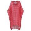 Check Linen Gauze Loose Fit - Fuchsia Check By Haris Cotton