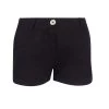 Linen Shorts - Black By Haris Cotton