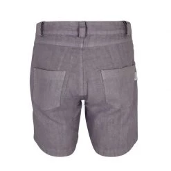 Linen Bermuda Shorts - Grey By Haris Cotton -Cheap Haris Cotton Store qfd8rzjr0hditwud1b0f