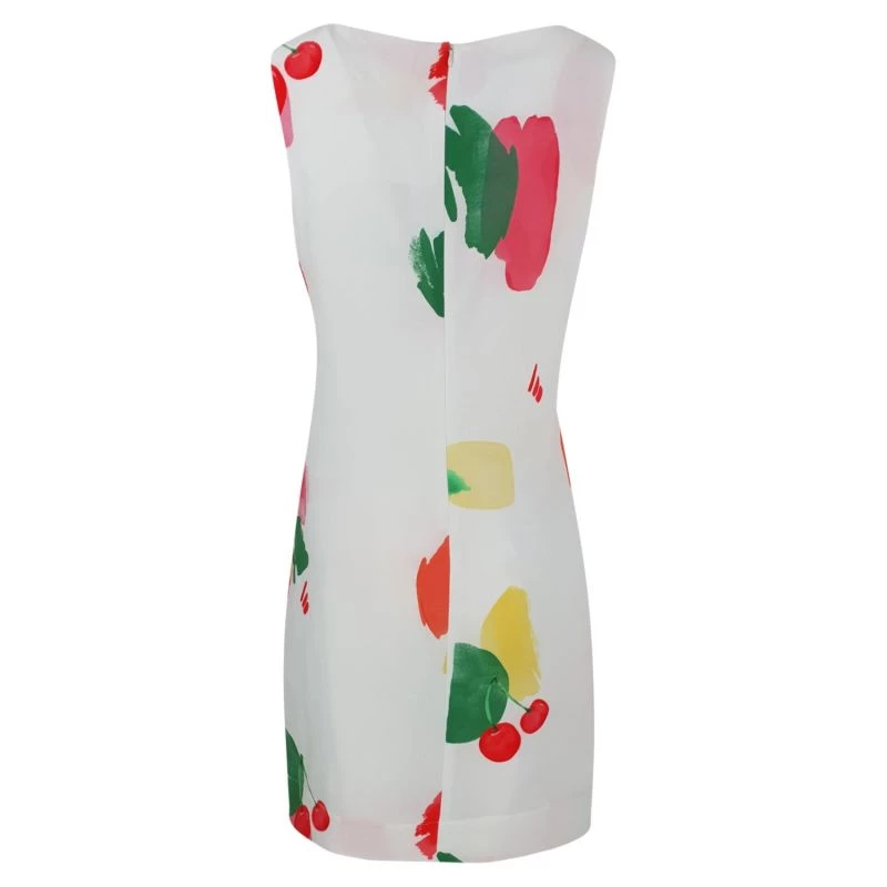 Midi Sleeveless Linen-Blend Dress Cherry Tree By Haris Cotton 2 Midi Sleeveless Linen-Blend Dress Cherry Tree By Haris Cotton - Image 2